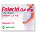 FOLACID 0,4 MG 30 TABLETEK
