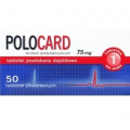 POLOCARD 75 MG, 50 TABLETEK