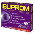 IBUPROM 200 MG, 10 TABLETEK POWLEKANYCH