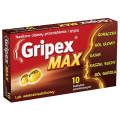 GRIPEX MAX 10 TABLETEK POWLEKANYCH