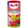 HIPP HERBATKA MALINOWA Z DZIKĄ RÓŻĄ 200G