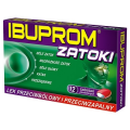 IBUPROM ZATOKI 12 TABLETEK (maksymalna ilość w zamówieniu 2 op)