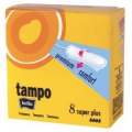 TAMPO BELLA SUPER PLUS - TAMPONY BEZ  APLIKATORA, 8 SZTUK