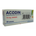 ACODIN 15 MG, 30 TABLETEK (maksymalna ilość w zamówieniu - 2 opakowania)