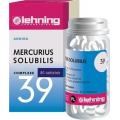 MERCURIUS SOLUBILIS COMPLEXE LEHNING NR 39 /ZAPALENIE GARDŁA, ANGINA *80 TABL. DO SSANIA