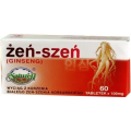 ŻEŃ-SZEŃ (GINSENG) 100 MG, 60 TABLETEK