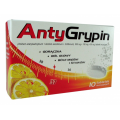ANTYGRYPIN (V-PIRYNA) 10 TABLETEK MUSUJĄCYCH