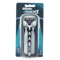 GILLETTE - GOLARKA MĘSKA MACH 3 + 2 WKŁADY