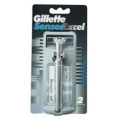 GILLETTE - GOLARKA MĘSKA SENSOR EXCEL + 2 WKŁADY