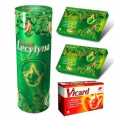 VICARD LECYTYNA 3 X 40 TABLETEK + VICARD DRAŻETKI + OPAKOWANIE PREZENTOWE
