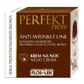 Floslek Perfekt New Seria przeciwzmarszczkowa Krem na noc