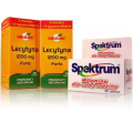 LECYTYNA FORTE 2 OPAKOWANIA 74 KAPSUŁKI + WITAMINY SPEKTRUM GRATIS