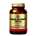 SOLGAR KWAS FOLIOWY 100 TABLETEK
