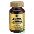 SOLGAR WITAMINY I MINERAŁY PRENATALNE I DLA MATEK KARMIĄCYCH 60 TABLETEK