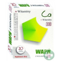 WAPŃ Z WITAMINĄ  D3 20 TABLETEK