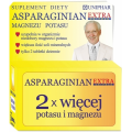ASPARAGINIAN EXTRA UNIPHAR MAGNEZ POTAS, 50 TABLETEK