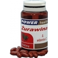 POWER HEALTH ŻURAWINA Z WITAMINĄ C, 100 KAPSUŁEK