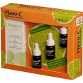 AURIGA ZESTAW FLAVO-C KREM NAWILŻAJĄCY 30 ML + 3 BUTECZKI PO 3 ML ANTI-AGING
