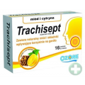 Ozone Trachisept, Miód cytryna, 16 pastylek do ssania