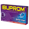 IBUPROM SPRINT CAPS 200 MG, 10 KAPSUŁEK