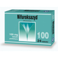 NIFUROKSAZYD 100 MG  24 TABLETKI (HASCO)