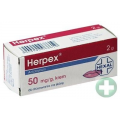 HERPEX 50 MG/G KREM 2G TUBA