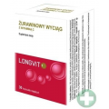 ŻURAWINOWY WYCIĄG  Z WITAMINĄ C LONGVIT, 30 KAPSUŁEK