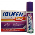 IBUFEN TOTAL 200 MG 10 TABLETEK DRAŻOWANYCH + IBUSTICK GRATIS !