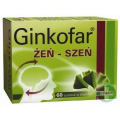 GINKOFAR ŻEŃ-SZEŃ (INTELEKTAN) 60 TABLETEK