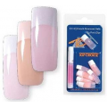 TOP CHOICE - SZTUCZNE PAZNOKCIE FRENCH MANICURE (7774)