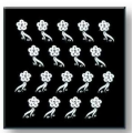 TOP CHOICE - NAKLEJKI NA PAZNOKCIE GEM NAIL STICKERS (72499-04)