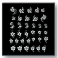 TOP CHOICE - NAKLEJKI NA PAZNOKCIE GEM NAIL STICKERS (72499-08)