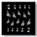 TOP CHOICE - NAKLEJKI NA PAZNOKCIE GEM NAIL STICKERS (72499-09)