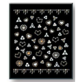 TOP CHOICE - NAKLEJKI NA PAZNOKCIE GEM NAIL STICKERS (72567-01)