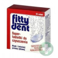 FITTYDENT TABLETKI DO CZYSZCZENIA PROTEZ ZĘBOWYCH 32 SZT.