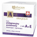 MINCER ANTIALLERGIQUE CARE - KREM PIELĘGNACYJNO-PROTEINOWY Z WITAMINAMI A + E