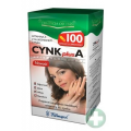 Cynk Plus A, 100 kapsułek