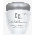 AA KURACJA PRZECIWZMARSZCZKOWA 30+ KREM ODŻYWCZO-WYGŁADZAJĄCY PÓŁTŁUSTY