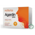 AGARDIN PLUS Z MIODEM I CYTRYNĄ 16 PASTYLEK