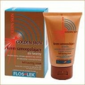 FLOS-LEK GOLDEN SKIN - KREM SAMOOPALAJĄCY DO TWARZY
