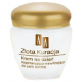 AA ZŁOTA KURACJA +60 - KREM NA DZIEŃ REGENERUJĄCO-NAWILŻAJĄCY