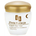 AA ZŁOTA KURACJA +60 - KREM NA NOC PRZECIWZMARSZCZKOWO-ODŻYWCZY