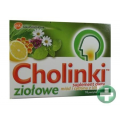 CHOLINKI ZIOŁOWE MIÓD I CYTRYNA Z VIT. C 16 PASTYLEK