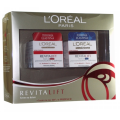 L'OREAL REVITALIFT ZESTAW ŚWIĄTECZNY - KREM NA DZIEŃ + KREM NA NOC 60% TANIEJ!