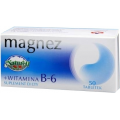 MAGNEZ + WITAMINA B6 NATURELL 50 TABLETEK