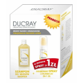 DUCRAY NUTRICERAT SZAMPON + SPRAY DO WŁOSÓW SUCHYCH W ZESTAWIE