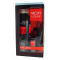 VICHY HOMME ŻEL-KREM DO GOLENIA SKÓRA WRAŻLIWA ZESTAW Z MINIPRODUKTAMI
