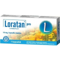 LORATAN PRO 10 MG, 7 KAPSUŁEK