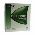 NICORETTE FRESHMINT 2 MG, GUMA DO ŻUCIA 210 SZTUK
