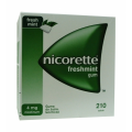 NICORETTE FRESHMINT 4 MG, GUMA DO ŻUCIA 210 SZTUK
